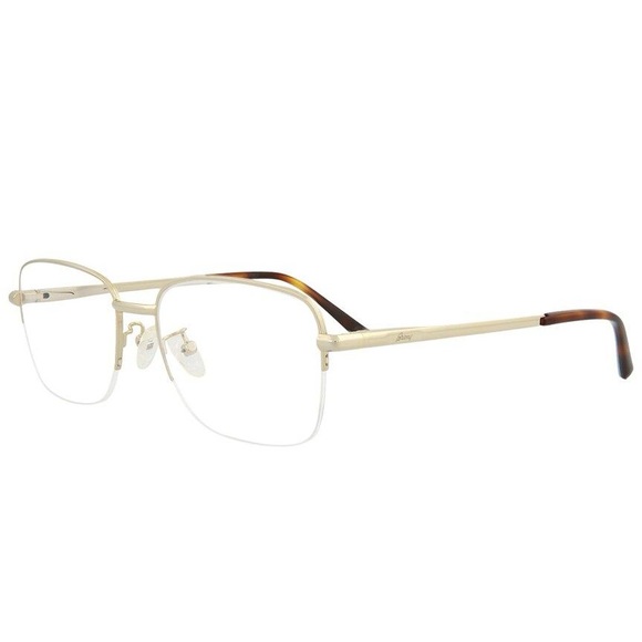 BRIONI GOLD UNISEX OPTICAL EYEGLASSES BR0075O - Picture 3 of 5